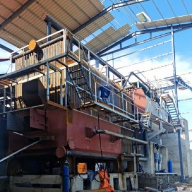 LÒ HƠI ĐỐT RÁC THẢI, VẢI VỤN