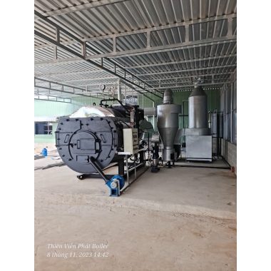 Nồi Hơi Đốt Củi 2000kg/giờ