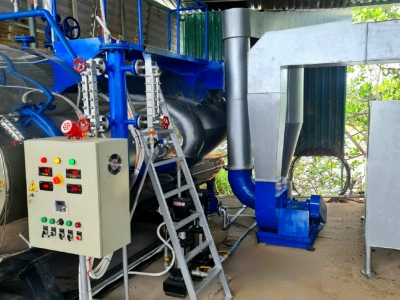 Nồi Hơi Giặt Ủi Công Nghiệp Công suất 1000kg/h Lắp Đặt Tại Phan Thiết