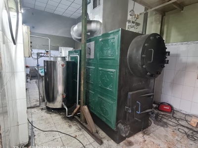 Lò Hơi 200kg/h Lắp Đặt Cho Cơ Sở Sấy Bắp Ở Hoc Môn Tp.Hồ Chí Minh