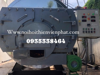 Lắp đặt lò hơi 1000kg/h đốt củi cho Công ty TNHH Dệt May Nam Quang