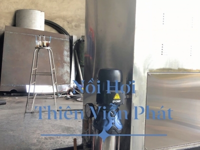 LÒ HƠI 1000KG/H LẮP ĐẶT NGÀNH GIẶT ỦI TẠI BÌNH CHÁNH